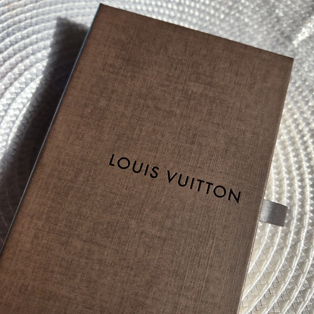 Louis Vuitton Brown and Gold Monogram Wallet with L.V dust bag & Box (BIN 005)
